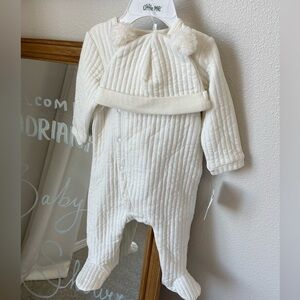 New baby outfit with hat